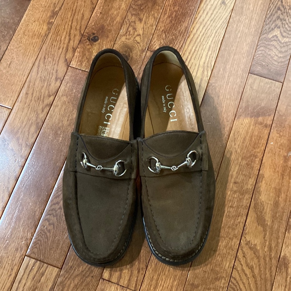 Mens Gucci loafers size 9 vintage